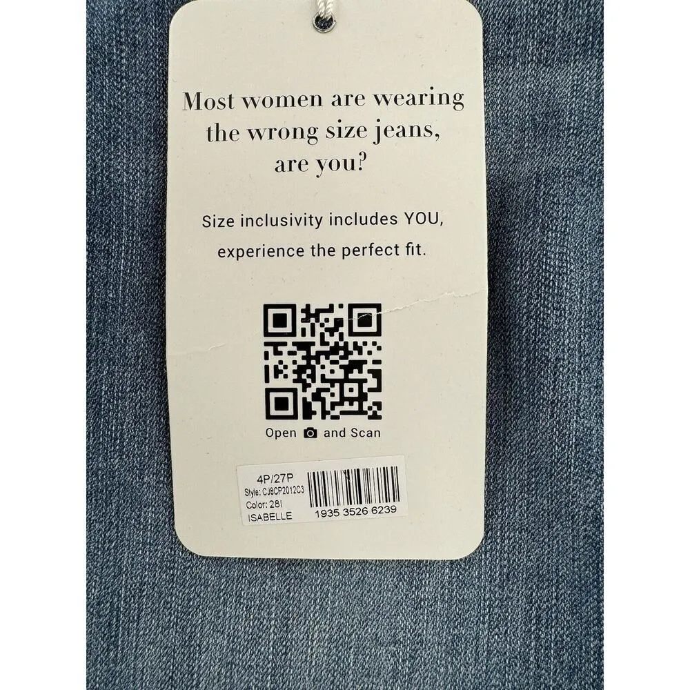 1822 Denim Jeans Size Petite 4/27 Ankle Skinny Low Rise Vintage CJ8CP201203​​ - Image 16