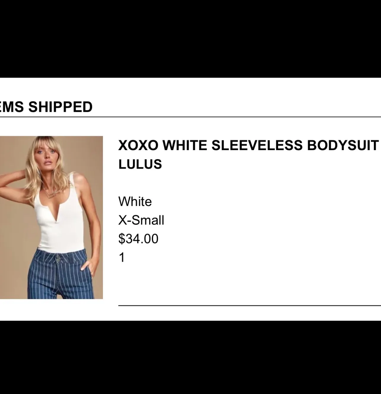 Lulus White Deep V Bodysuit - Image 4