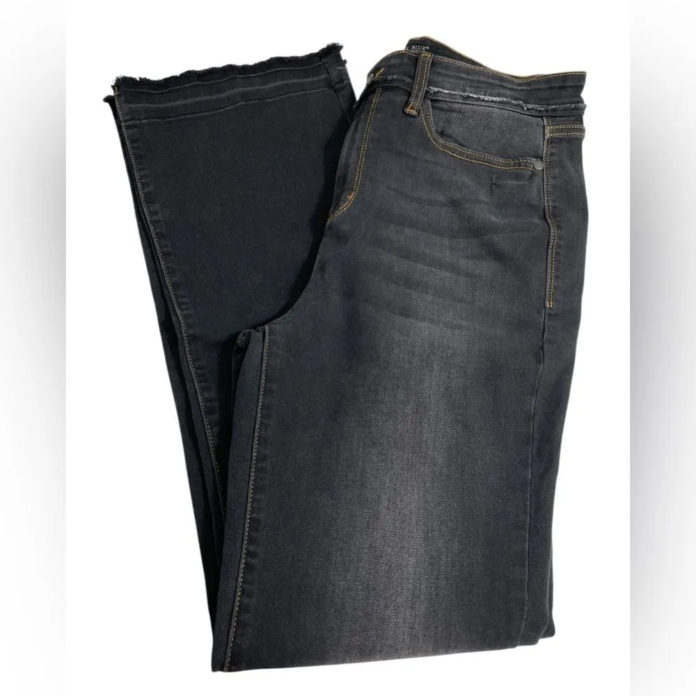 Judy Blue Ashland High Rise Slim Bootcut Denim Jeans Black Wash Size 15 / 32 - Image 4