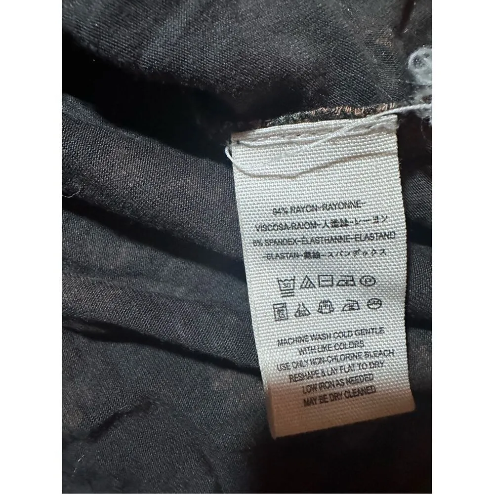 Free People floral surplice wrap top sz XS - Image 7