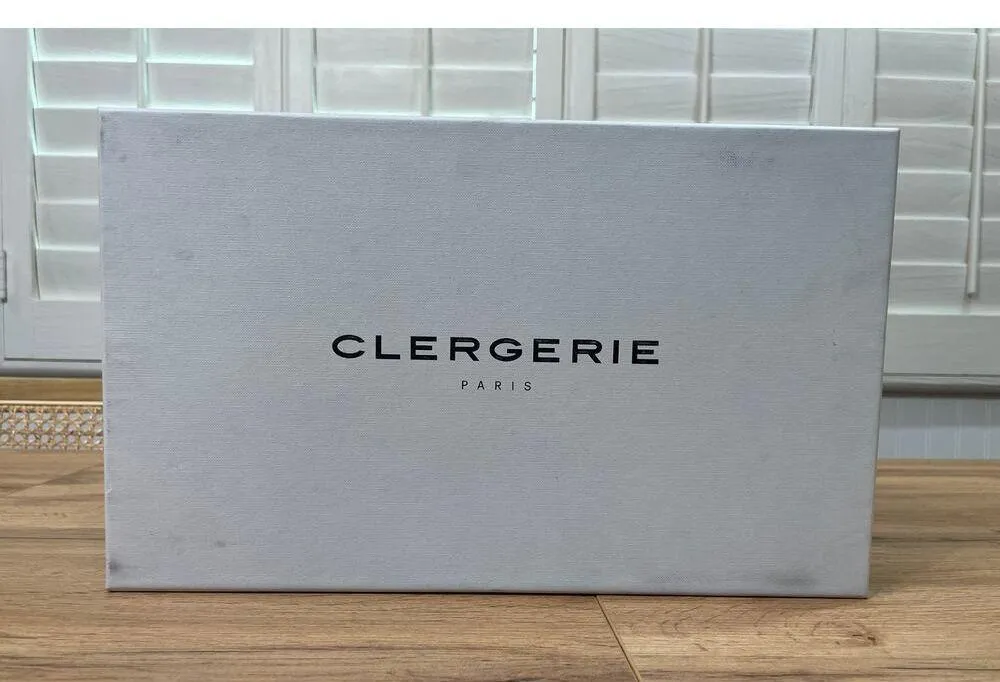 Clergerie Brooks Wooden Effect Platform Oxford Brown Leather Sz 5.5 US 36 EU NIB - Image 13