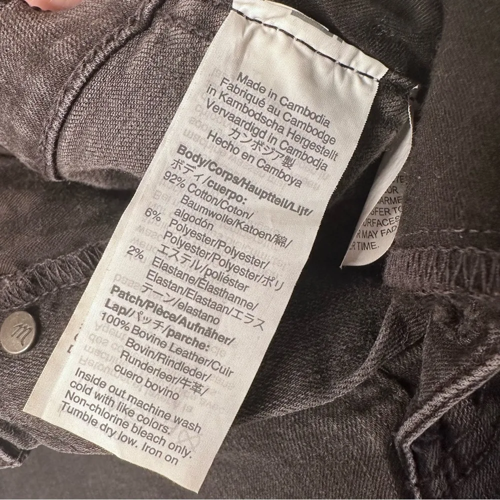 Madewell Berkeley Black 10" High-Rise Skinny Jeans Button-Through Edition - Image 11