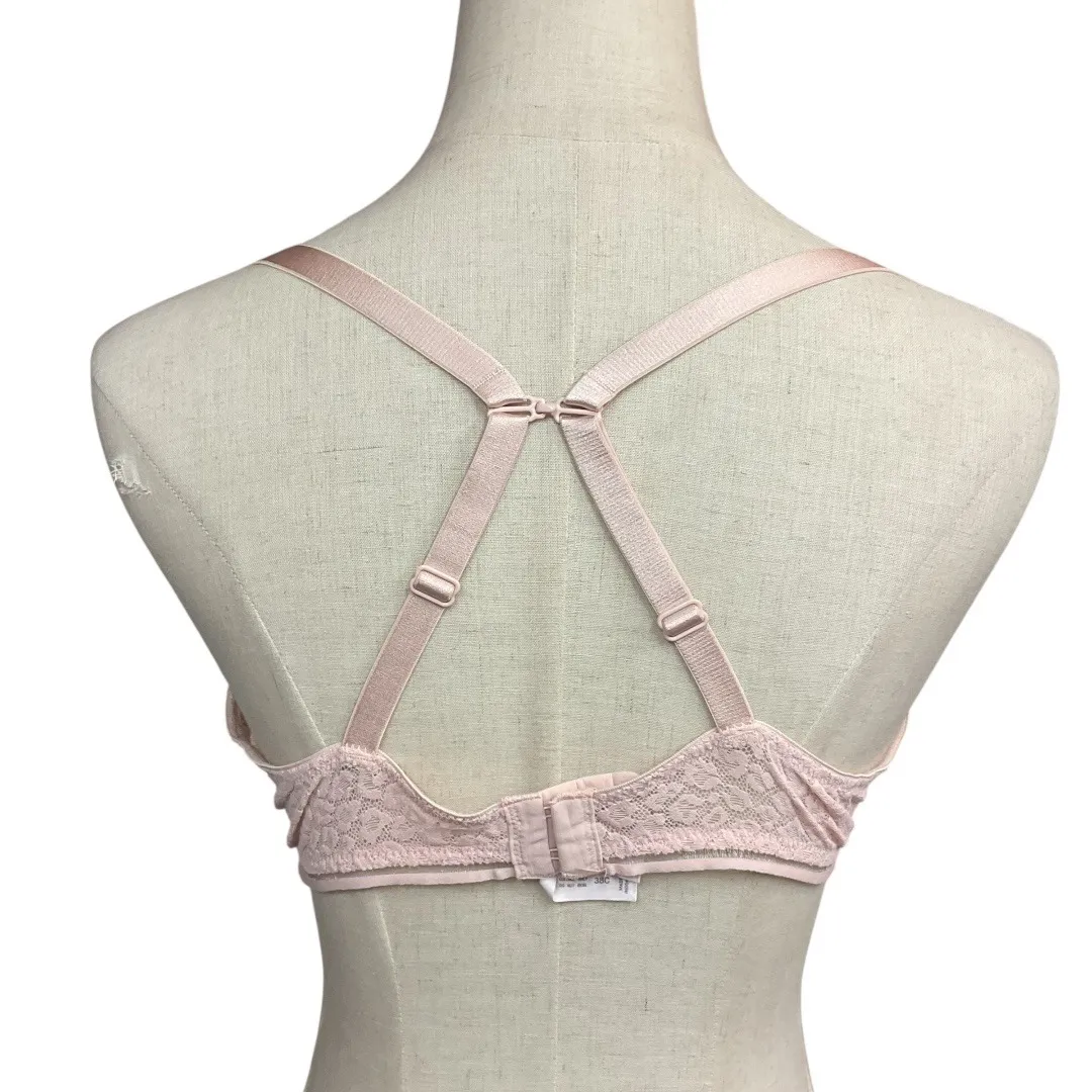 Auden Women's Cotton Lace Lightly Lined Demi T - Image 5