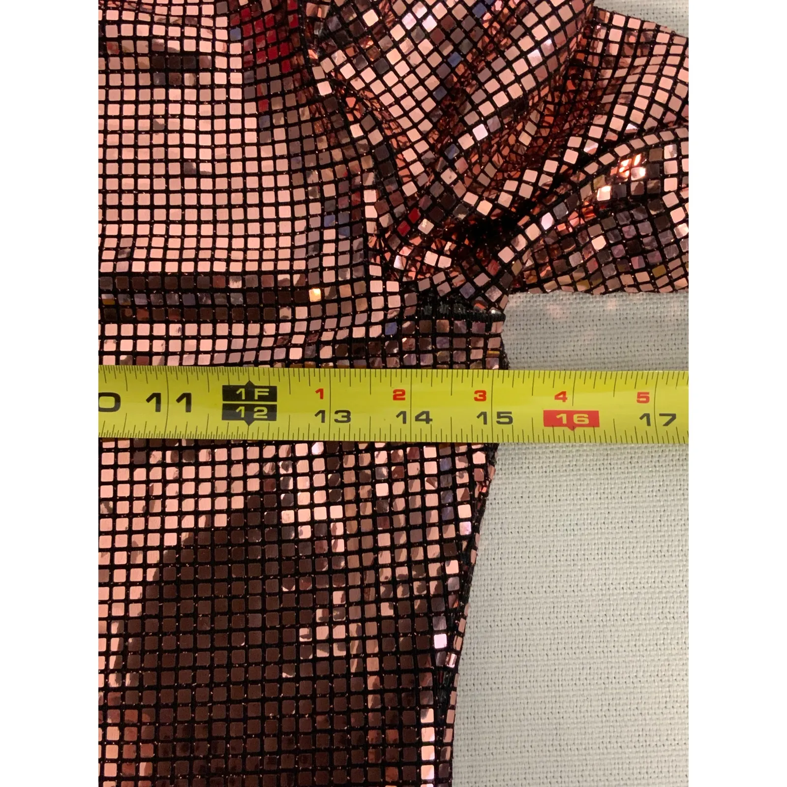 Hours Aubry Mini Dress Sequin Mini Dress size small - Image 6