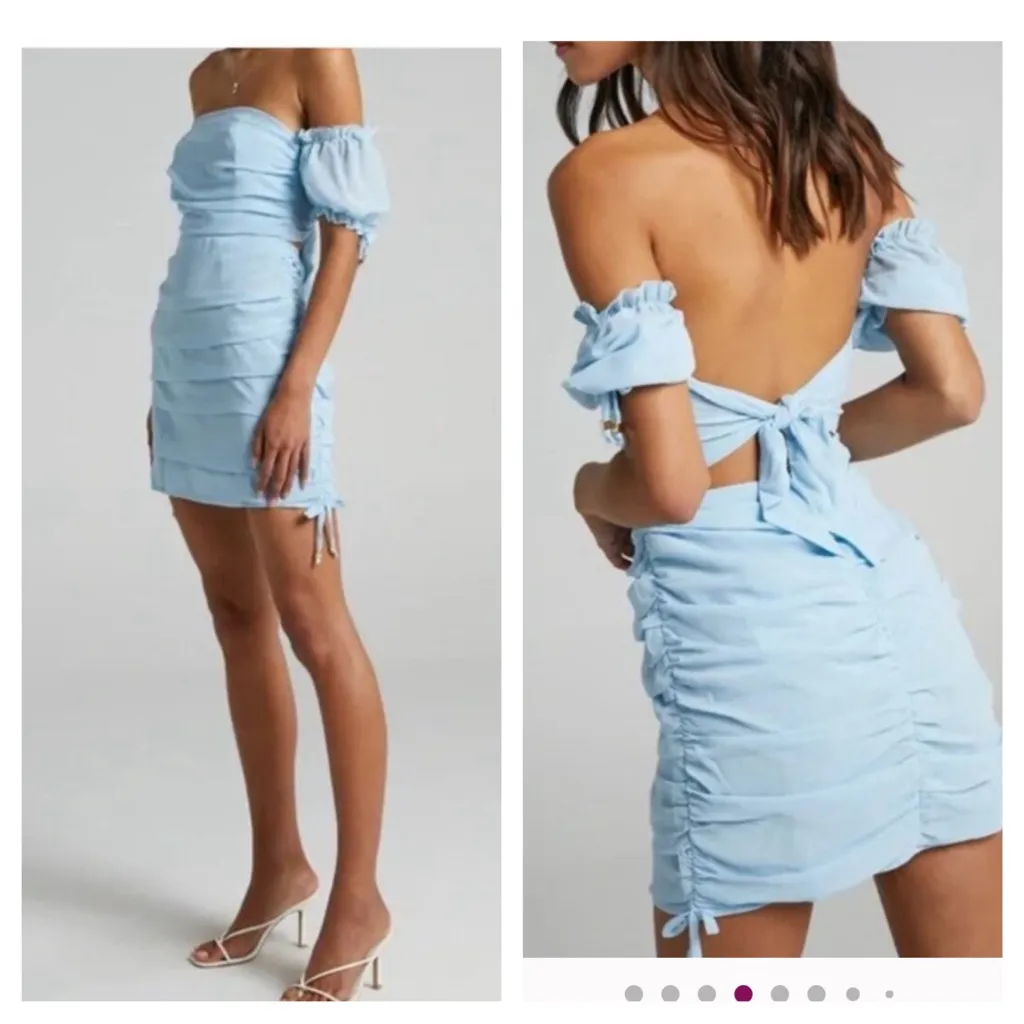 Pink Showpo mini dress Size 6 - Image 2