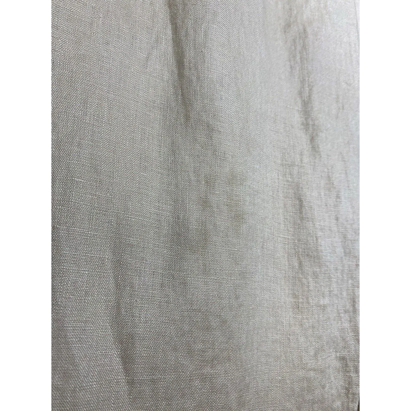 Lauren Ralph Lauren Tan Paperbag Pants 100% Linen Sz 6 Pull On Preppy Office‎ - Image 7