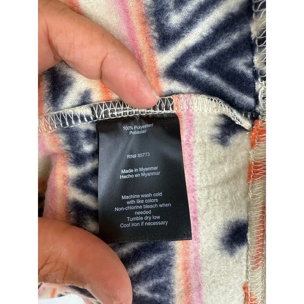 NEW O’Neill Womens Lightweight Fleece Multi Color Hoodie Pullover XL - Image 5