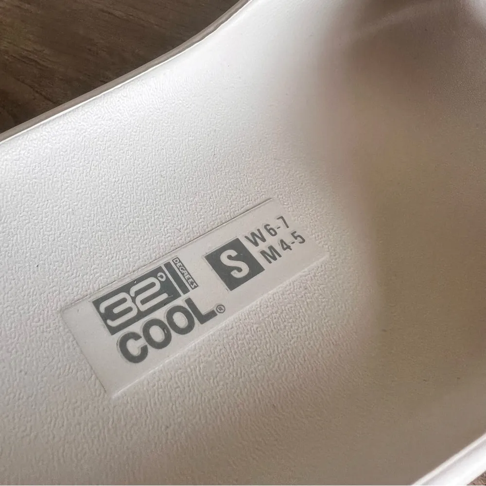 32 Degree Cool Unisex Neutral Slide Sandal Size Small 6/7 or 4/5 #284A - Image 5