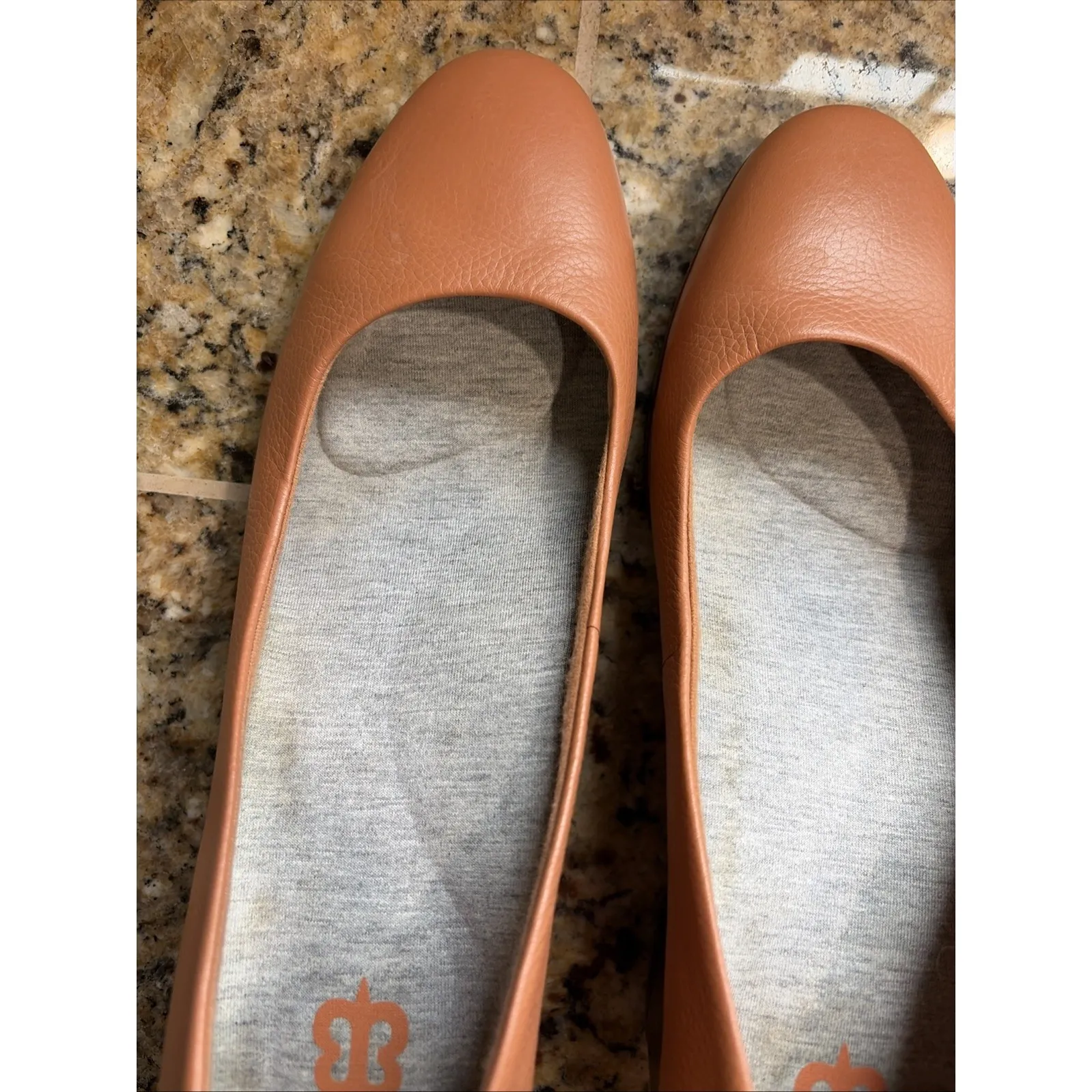 Betabrand Hazel Brown Leather All Weather Wedges Shoes Womens 10.5M - Image 10