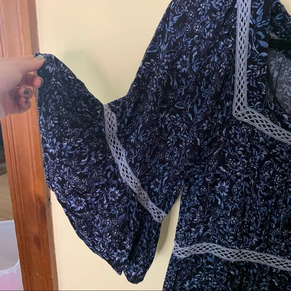 Free People Talk About It Tunic in Midnight Size Small - Image 9