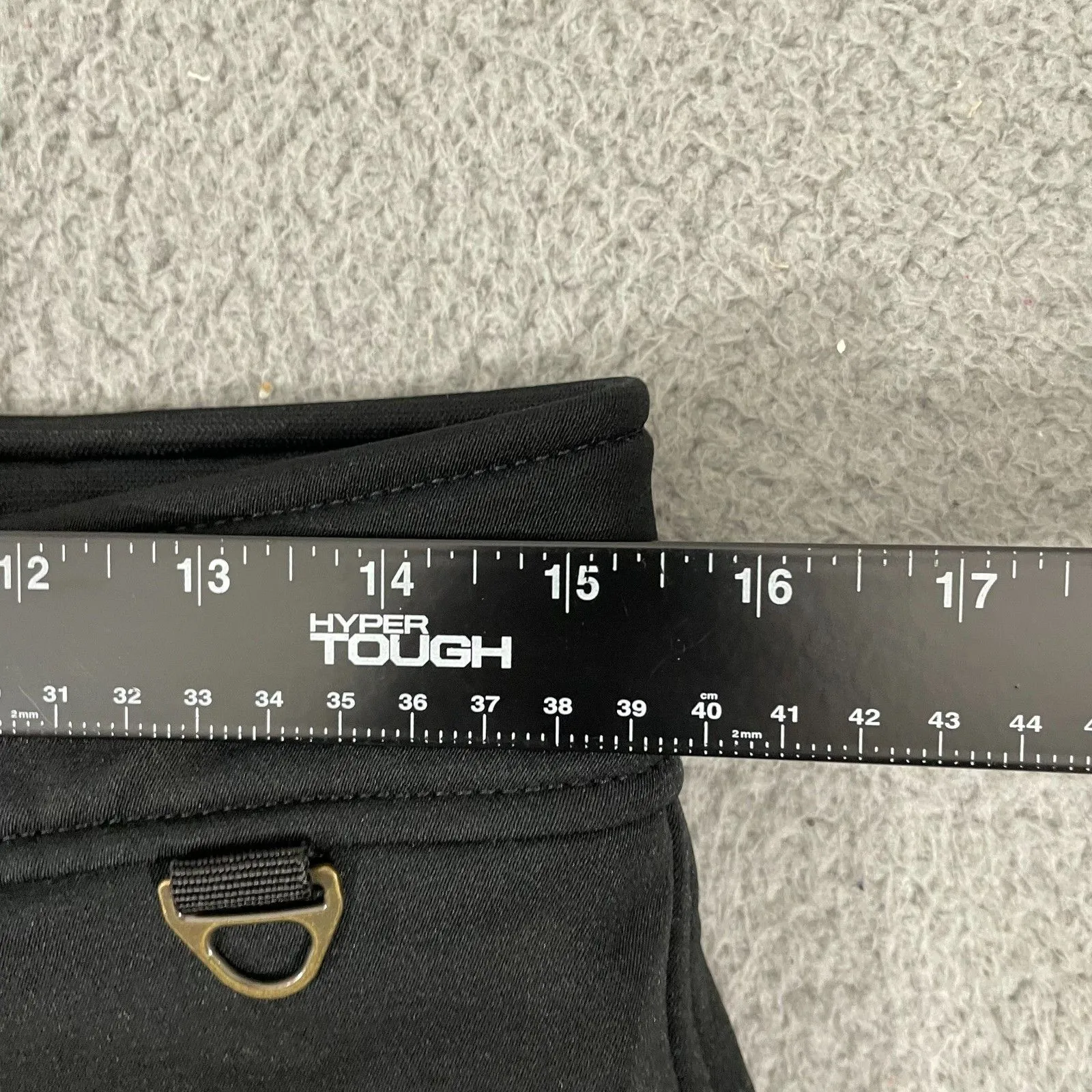 VTG Eddie Bauer EBTEK Ski Pants Women 12 Black Stirrup Winter Outdoor Schoeller - Image 7