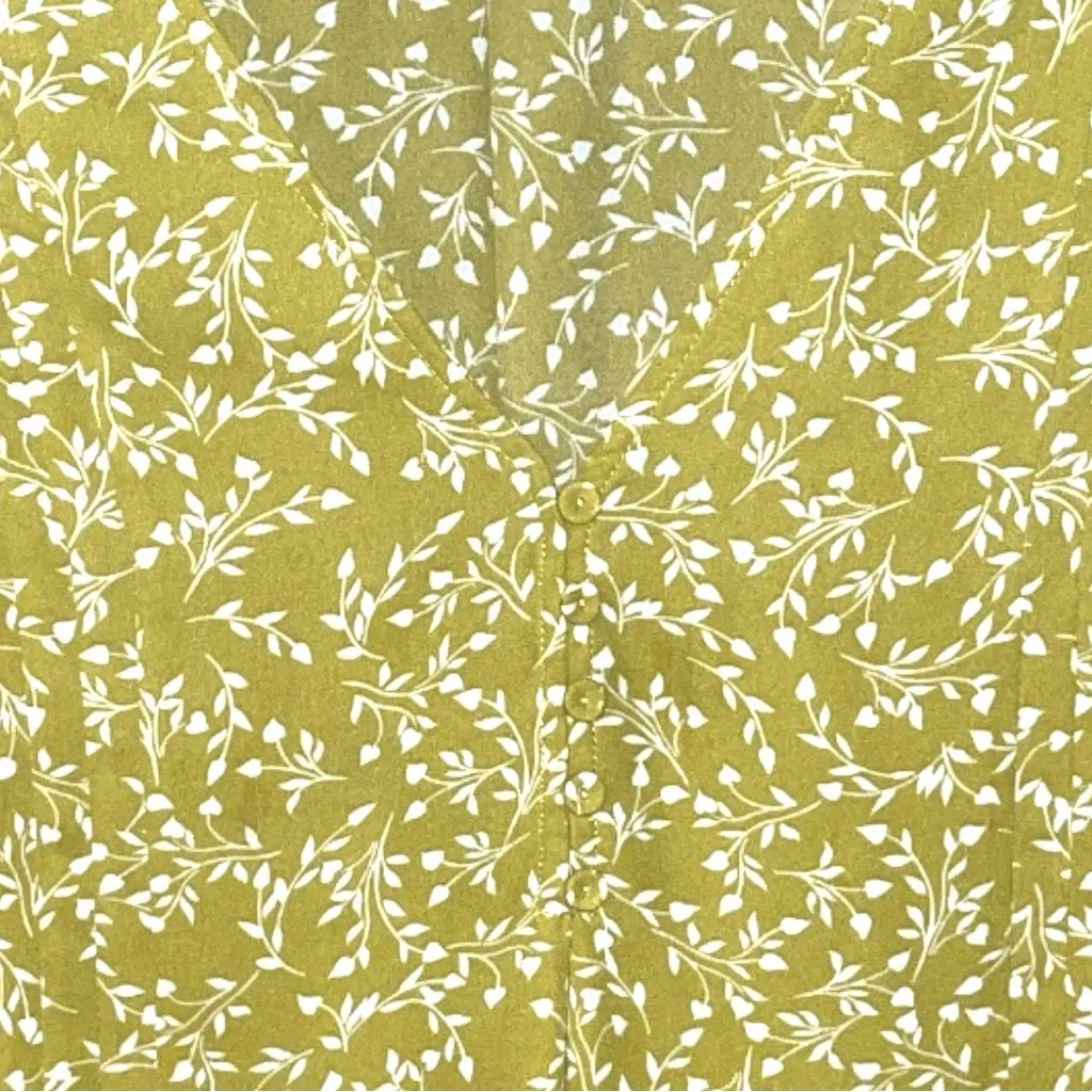 Cynthia Rowley Flutter Sleeve Blouse - Image 4