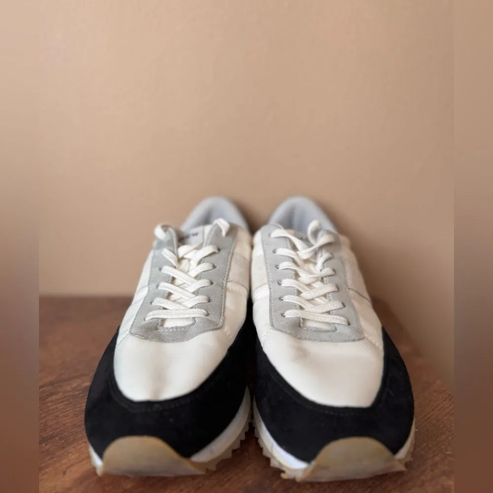 J Crew Black and white athletic shoes size 9 - Image 10