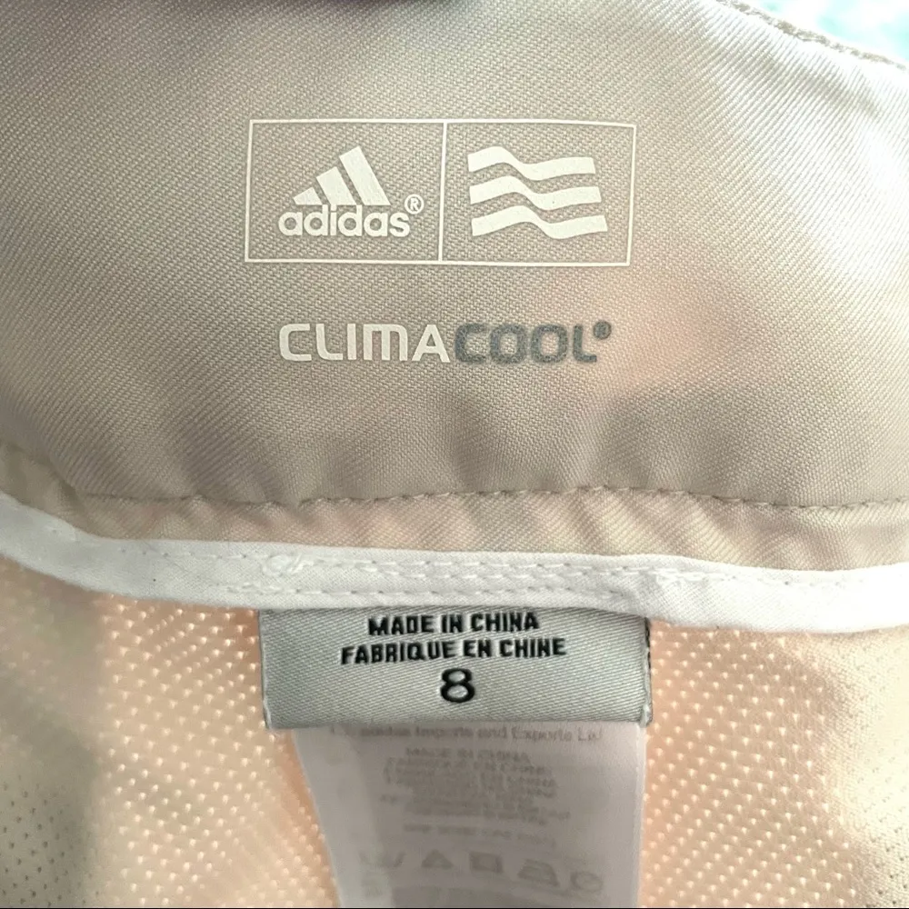 Adidas Climacool Cream Tennis Skort Size 8 - Image 6