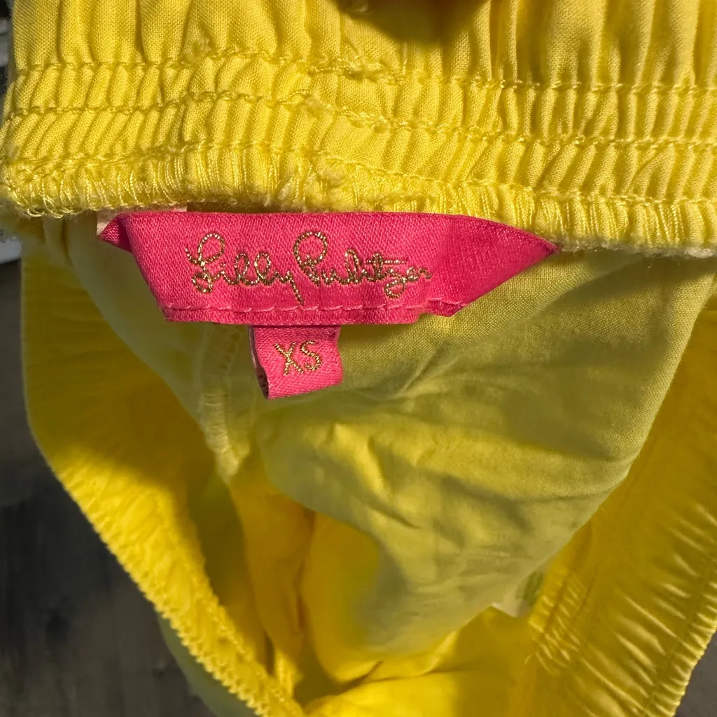 Lilly Pulitzer Women’s XS Katia Embroidered Casual Vacation Beach Cotton Short‎ - Image 7