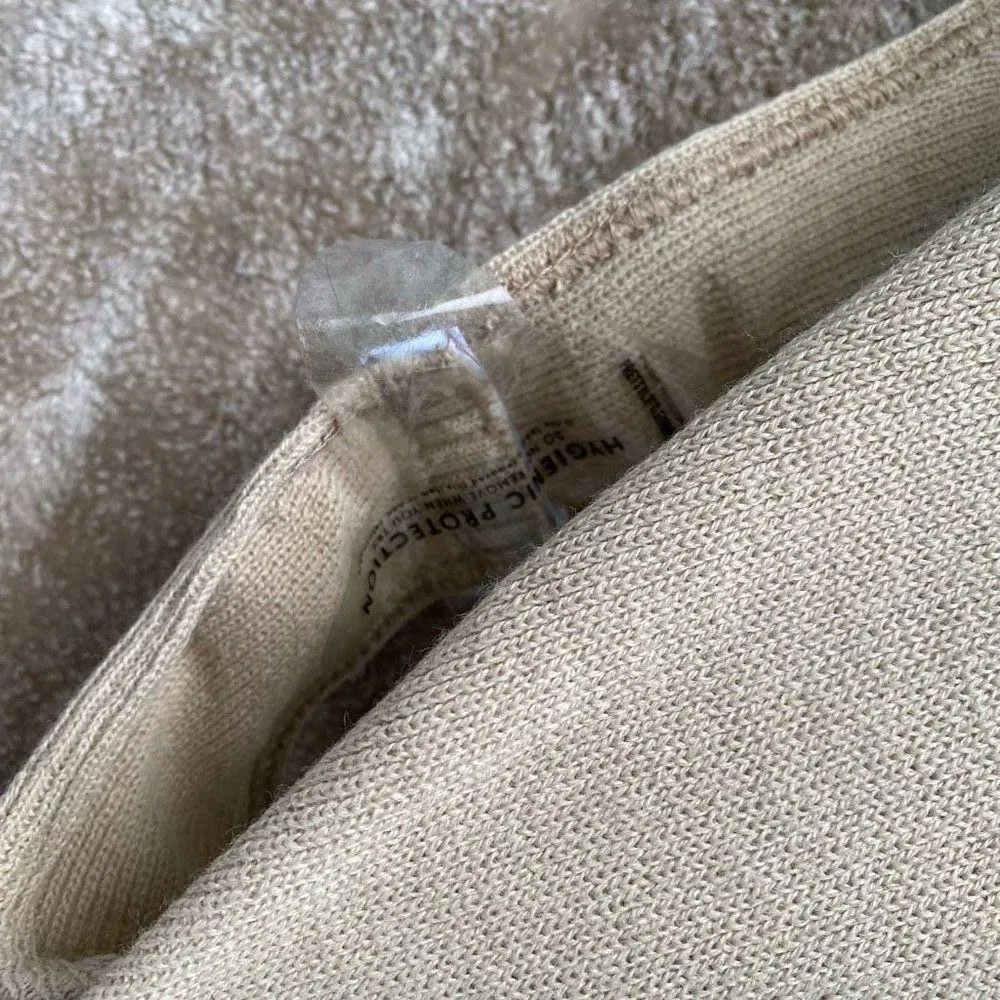 Pretty Little Thing  Women’s Tan Stone Knitted Long Sleeve Cheeky Bodysuit - Image 5