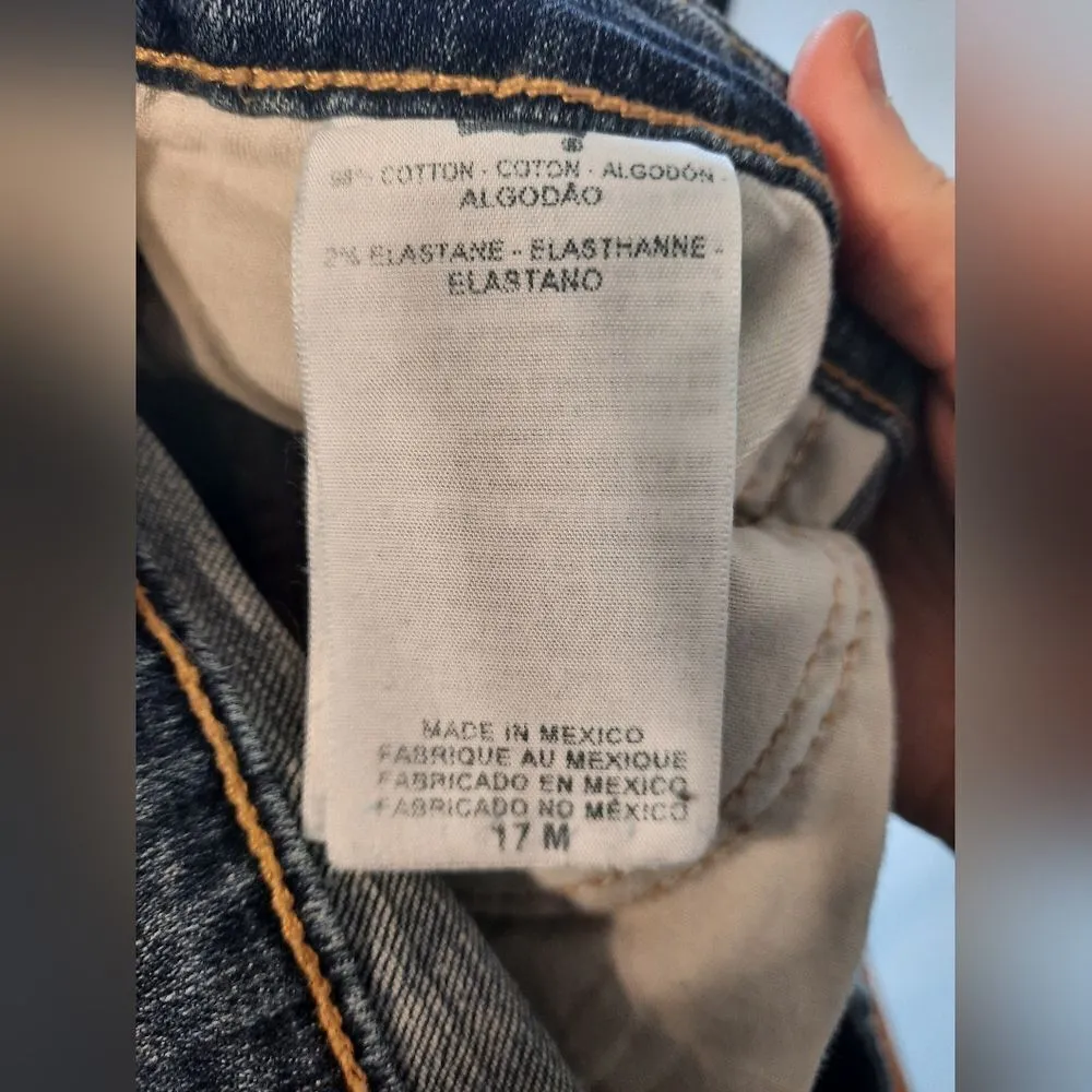 Levi’s 518 Superlow Medium Wash Flare l jeans Size 17 - Image 6