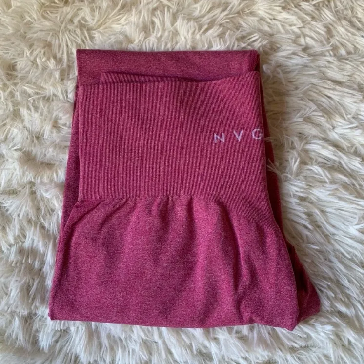 NVGTN Contour Seamless Leggings Pink New Without Tags - Image 4