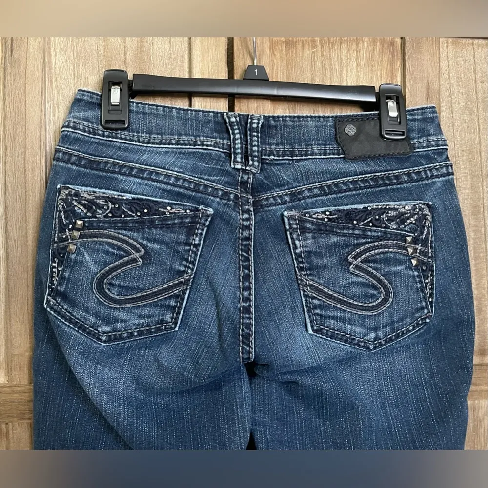 Silver SUKI Boot Cut Jeans. - Image 9