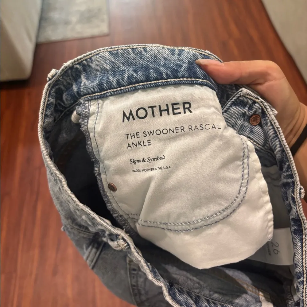 Mother Superior The Swooner Rascal Ankle Jeans Size 26 - Image 4