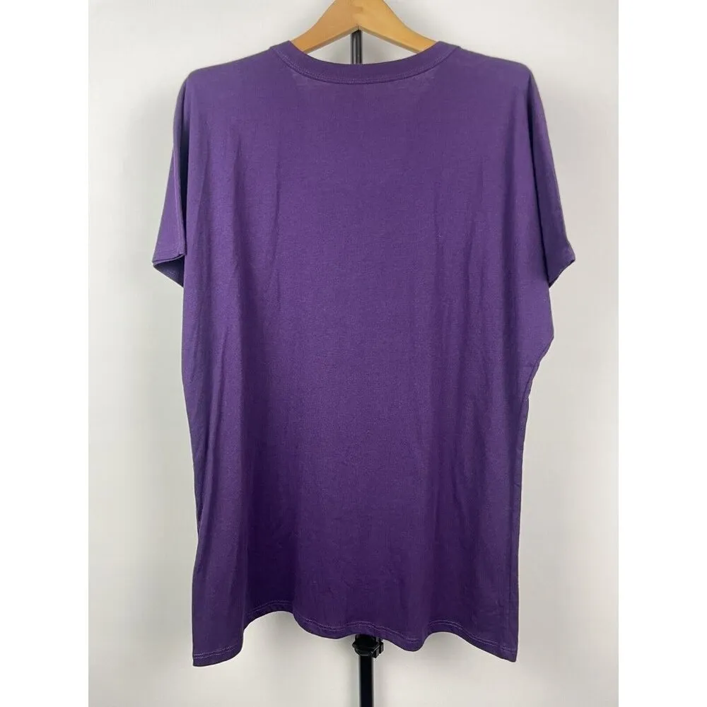 Disney Boutique Mirror Mirror‎ on the Wall Evil Queen Snow White Purple Shirt XL - Image 5