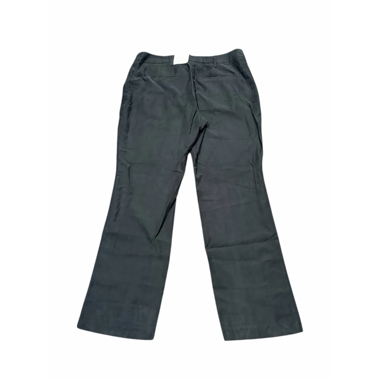 A New Day Womens Straight Leg High Rise Pants 16R Slim Hip & Thigh Black NWT - Image 2