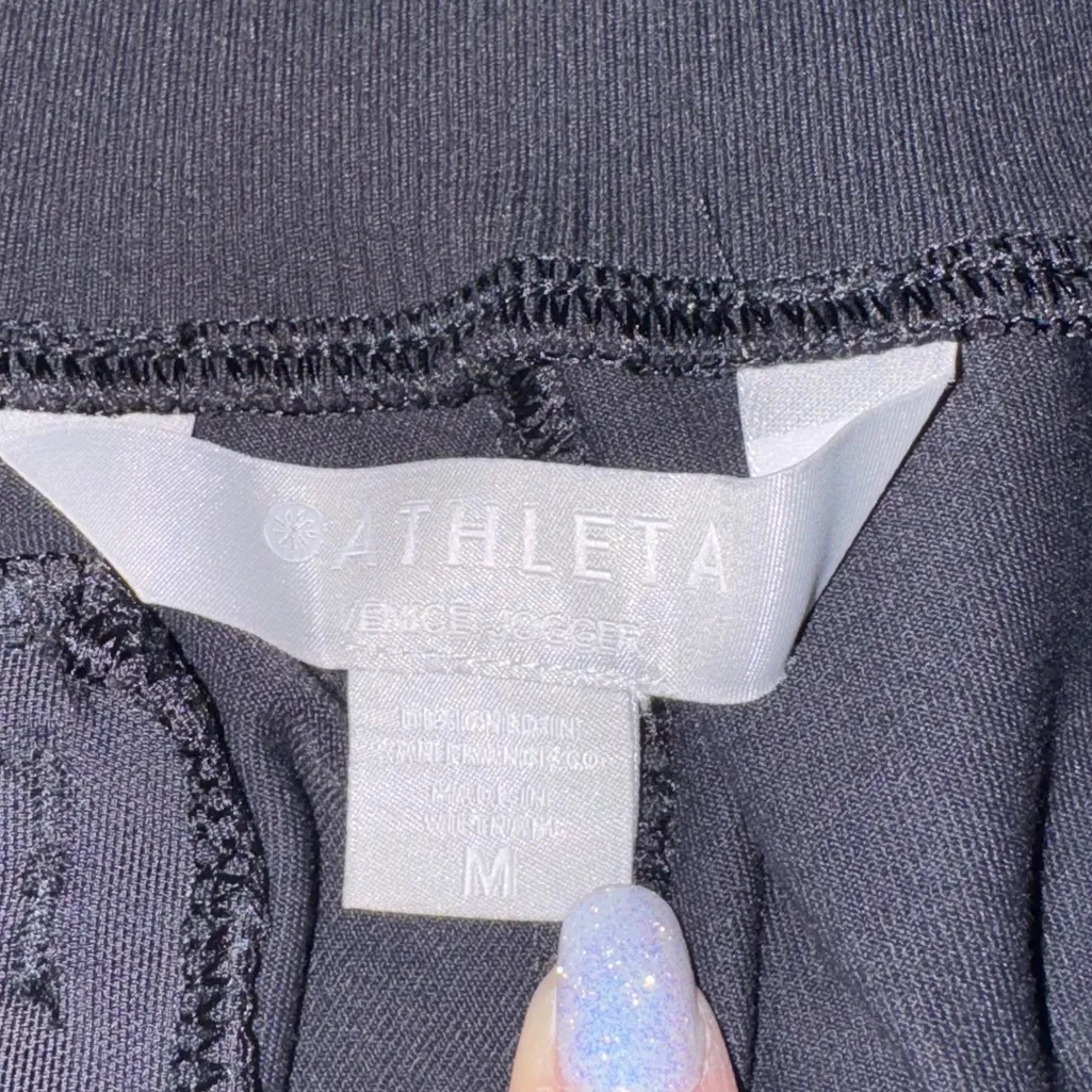 Athleta Black Venice High Rise Jogger - Size Medium - Image 4