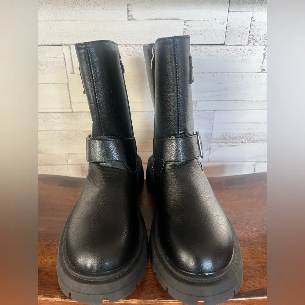 Wild Diva  LOUNGE OSAKA COMBAT BOOTS size 7.5 - Image 4