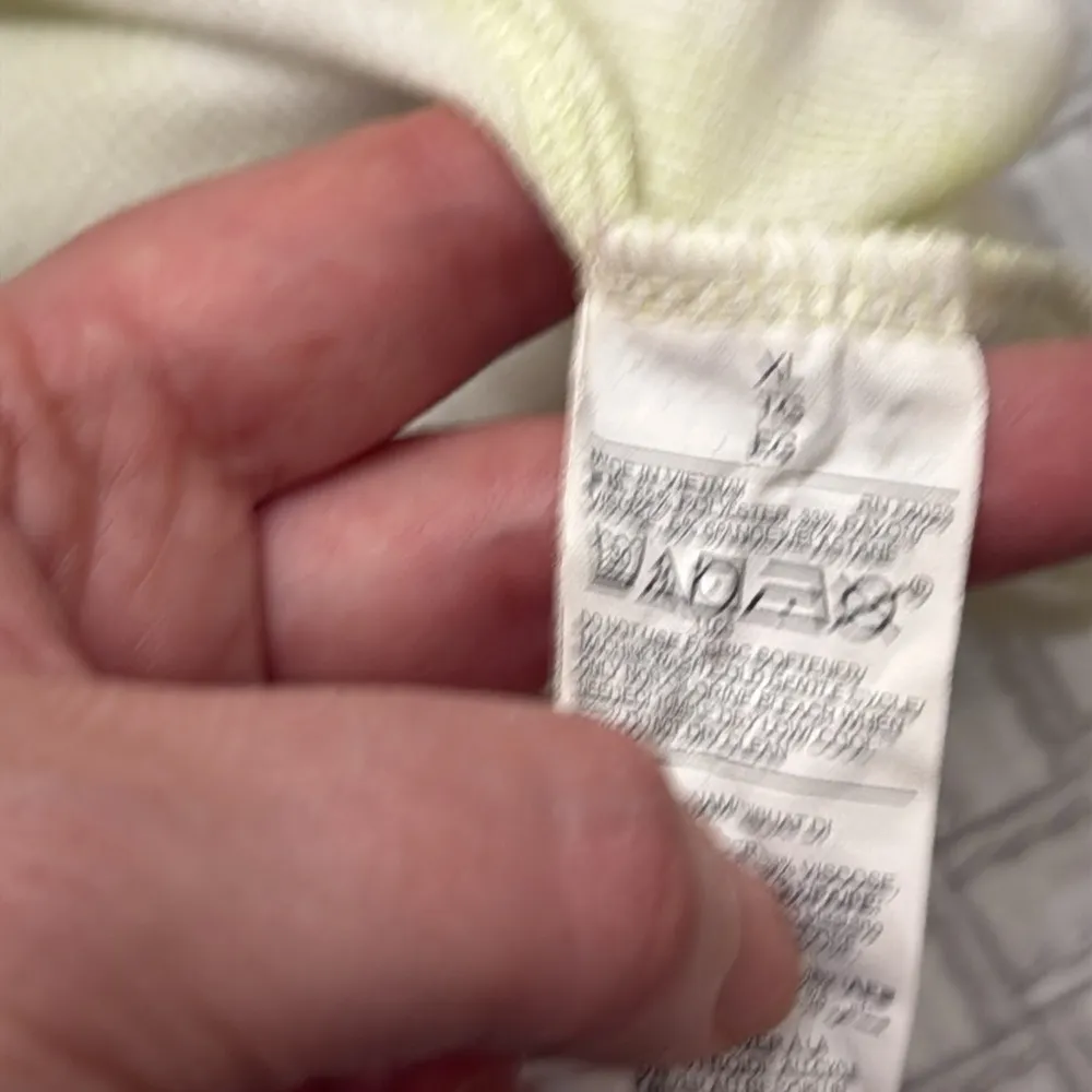 Old Navy Active Yellow White Tie Dye Ribbed Racerback Tank Top XL - Image 3