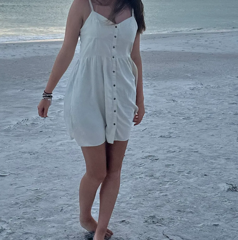 Cream Mini Dress - Image 5