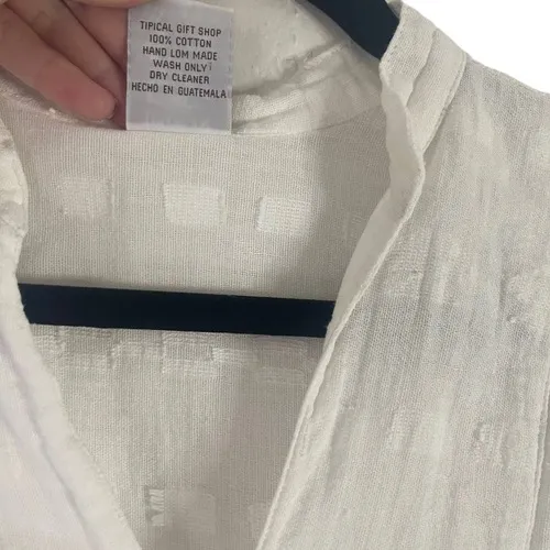 Utatlan Anfigua Women's Size XL White‎ Light Weight Cotton Coastal Top White - Image 6