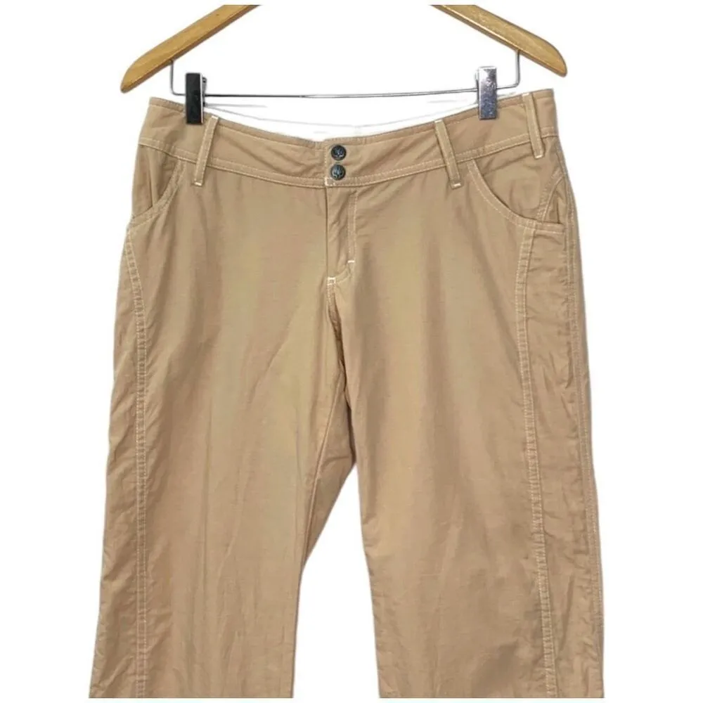 prAna ✨ Breath khaki Sz Medium Cream Capris✨ - Image 3