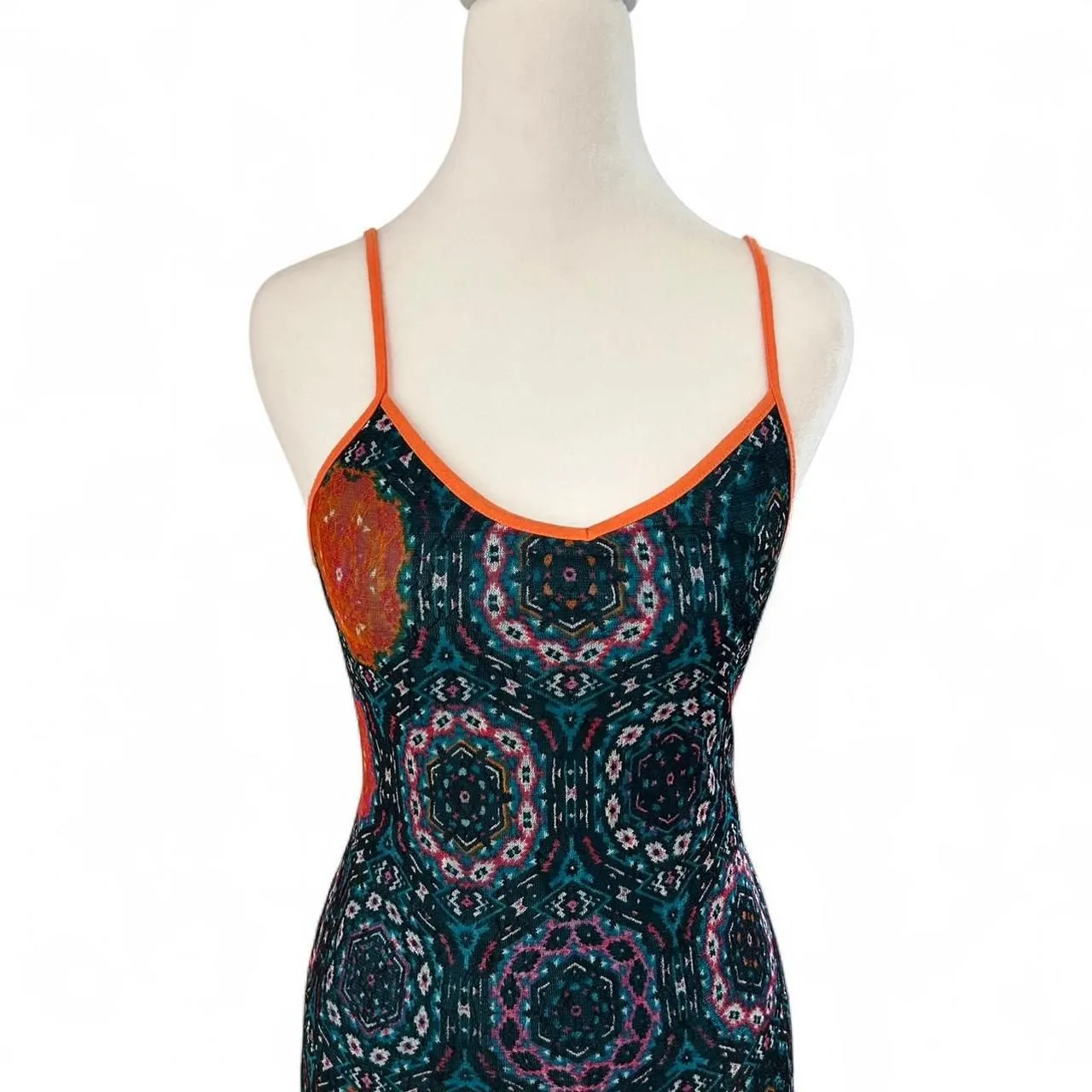 Boho Double Slit Maxi Dress - Image 2