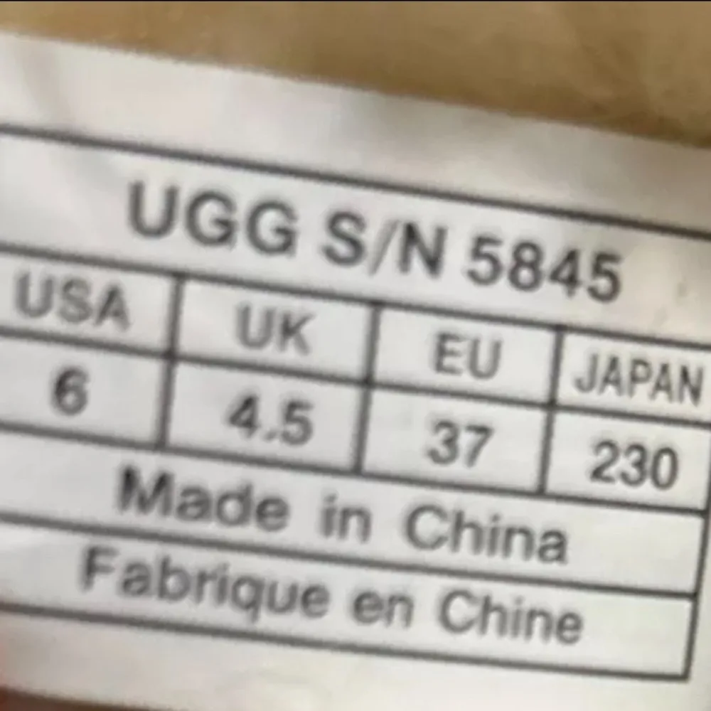 UGG Australia Brown #5845 Tall Sheepskin Slip On Boots Women's
6M - Image 5