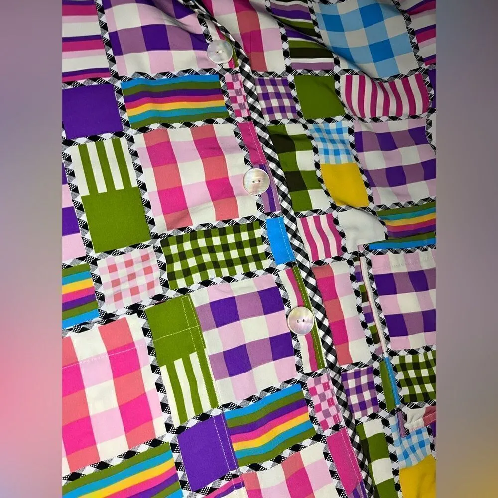 Koos of Course! Reversible blazer sz large Black - Image 6