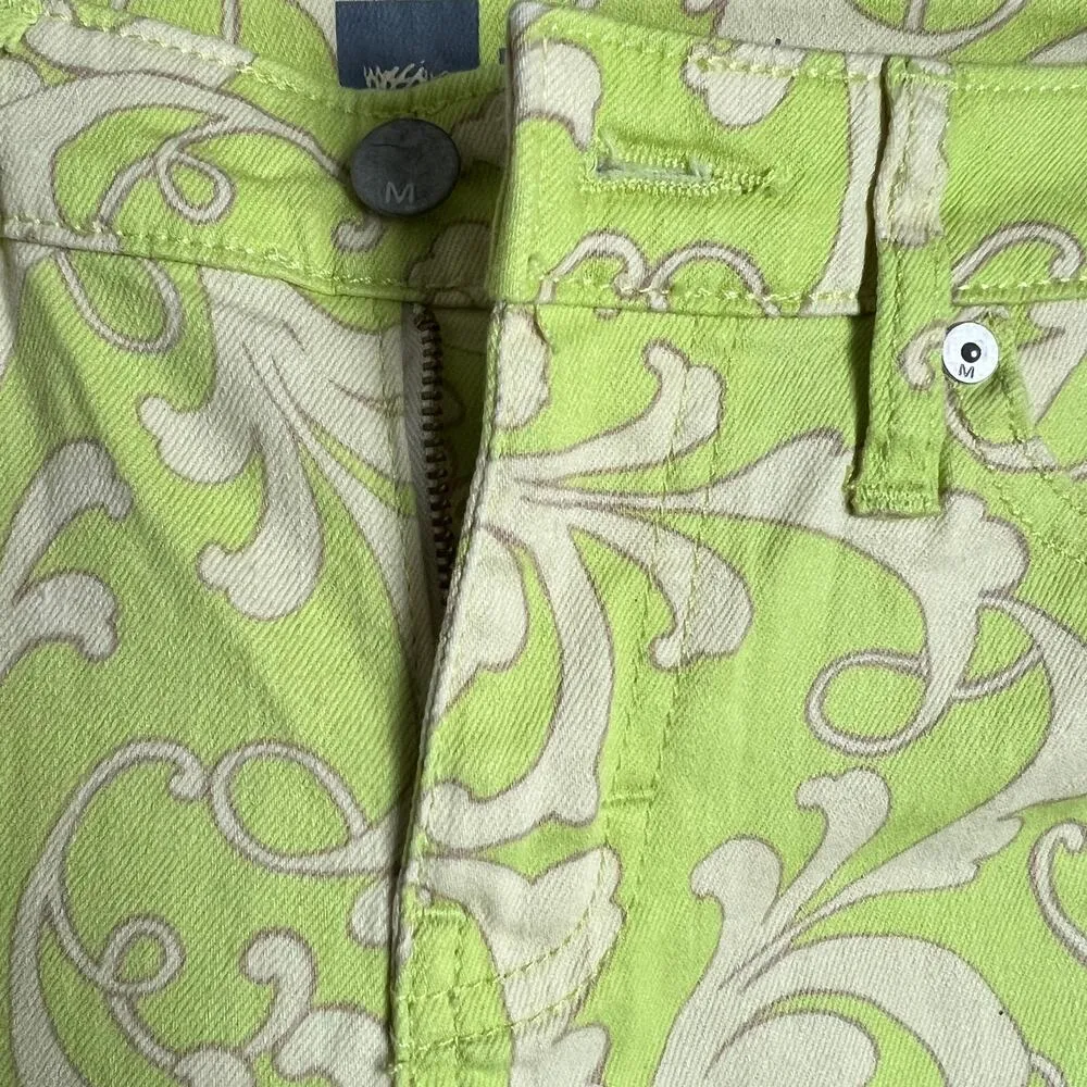 Mossimo Women's Skinny Jeans Yellow Print Fit 4 Sz 6 - Image 10