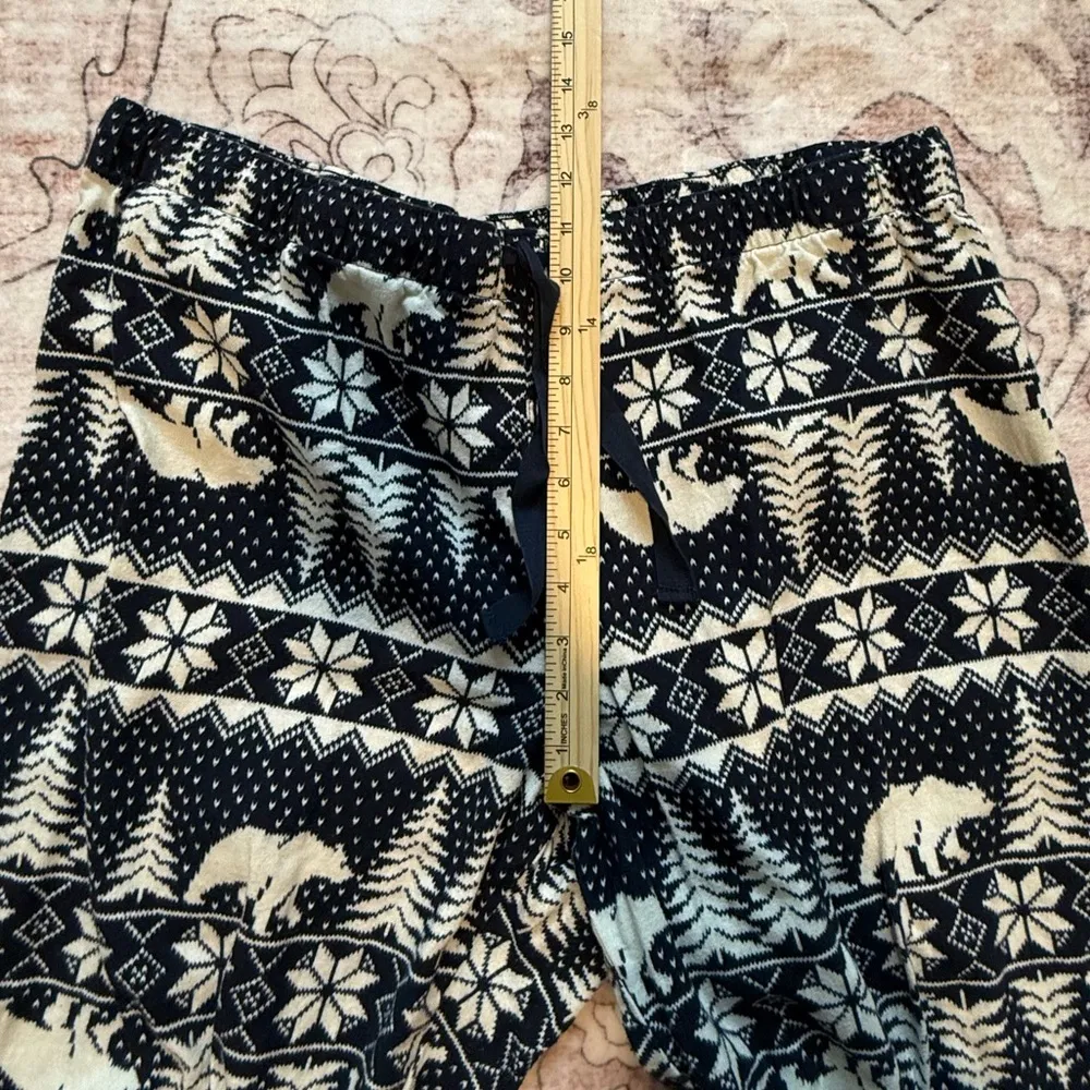 Old Navy 14 Tall Winter Cozy Polar Bear Nordic Pajama Set - Image 11