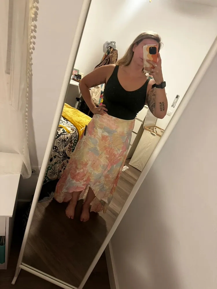 COPY - NWT O’Neil Floral Print High Low Lightweight Skirt - sz M - Image 5