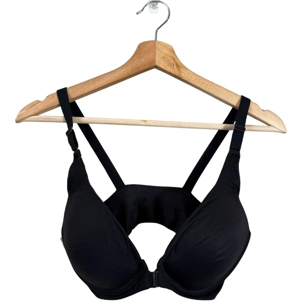 SPANX Adjustable Plunge Wireless Lift Bra Women's 34C Black Front Clasp Comfy - Image 4