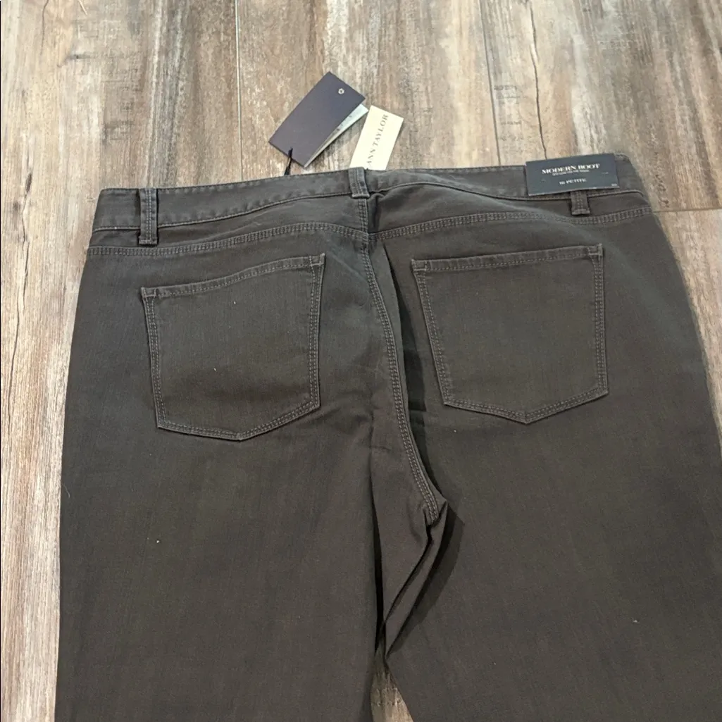 Ann Taylor Women's Boot Cut Jeans - Black - Image 3