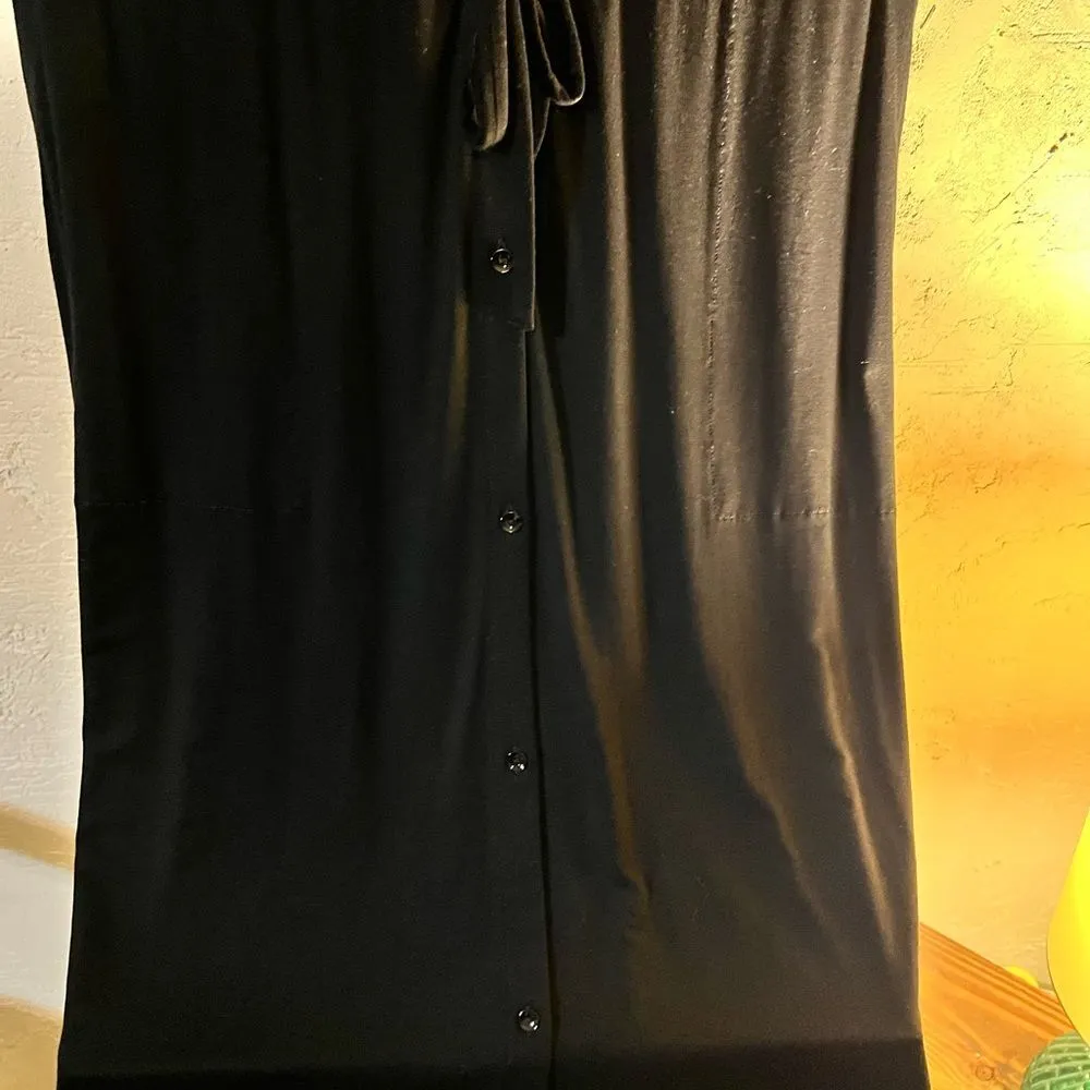 Eileen Fisher black knit dress - Image 6
