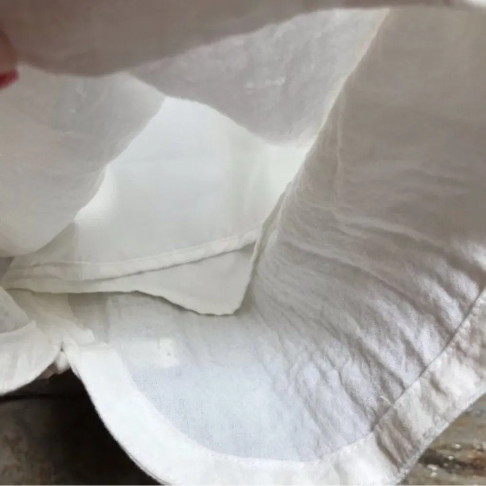 Citron Santa Monica Wide Leg Pants Cream White 3x Lagenlook Coastal - Image 8