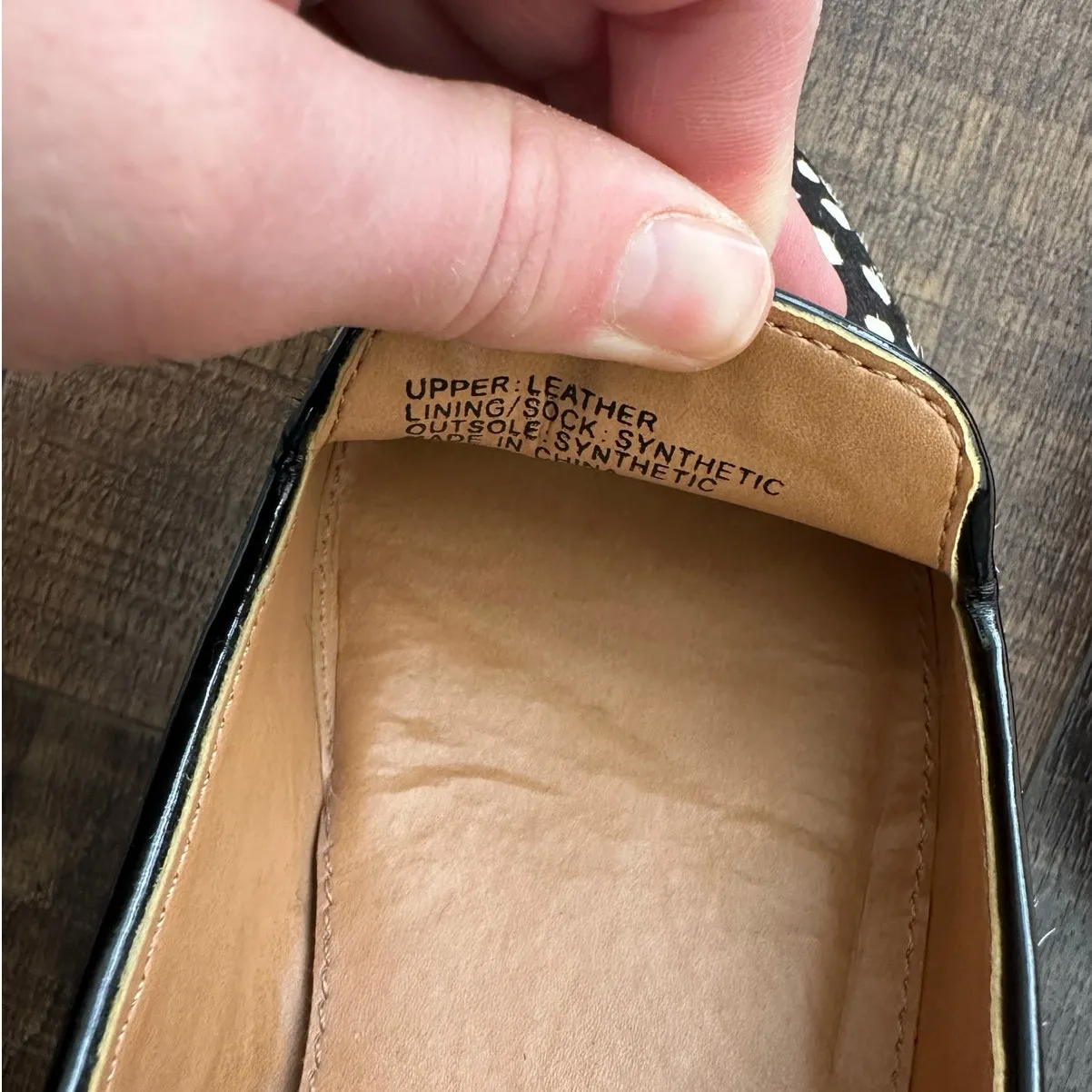 J.Crew Calf Hair Doe Animal Print Loafers Flats Size 7 Brown - Image 6