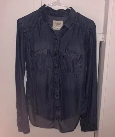 Denim Button Shirt - Image 2