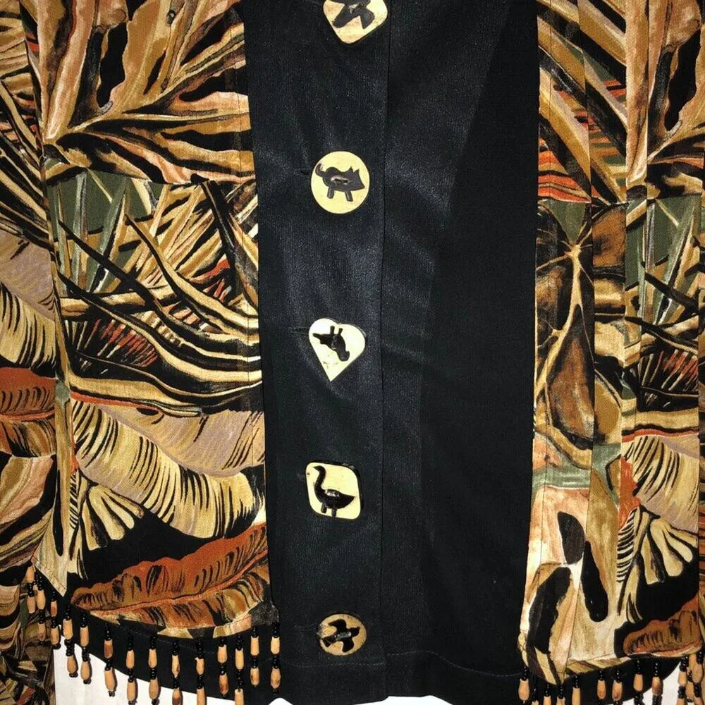 Vintage Platinum Dorothy Schoelen Skirt Set Jacket Top Skirt 2 pcs Sz S Bundle Brown - Image 5