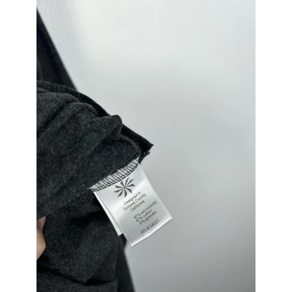 Athleta In A Twist Tie Front Micromodal Blend T-Shirt Midi Dress XS - Image 7