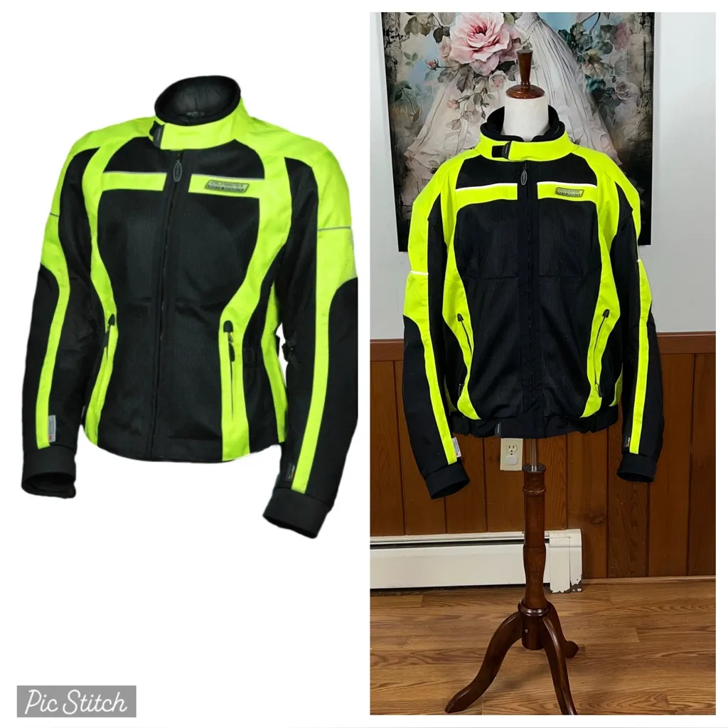 Super Cool Olympia Switchback Street Jacket! Black Size XL - Image 2