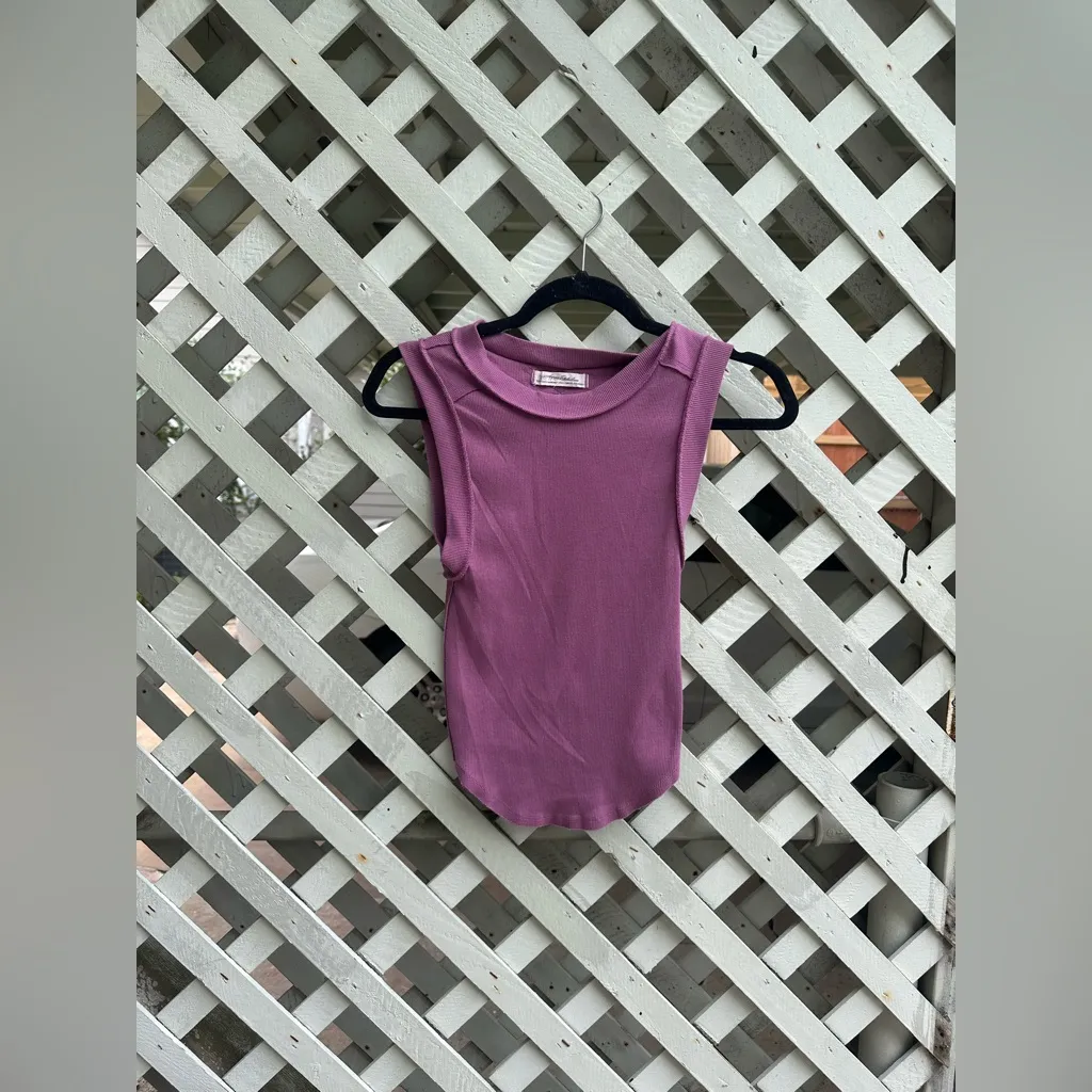 Free people Kate Ribbed Tank Top - Image 4