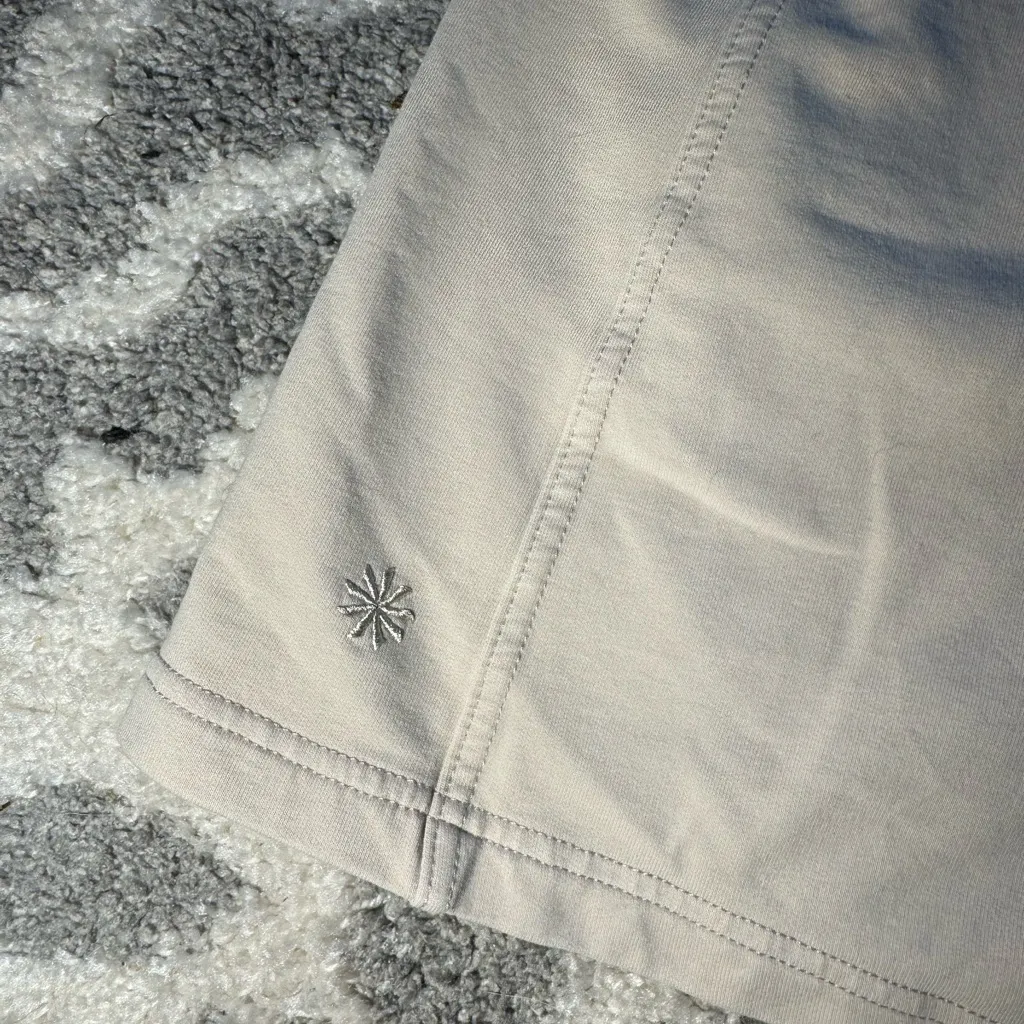 Athleta Retroterry Shorts Tan/Sand color- Size Medium🔹 - Image 3