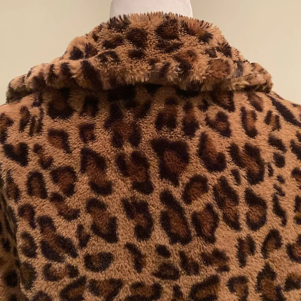 Melissa Paige  Cheetah Print Teddy Jacket - Image 6